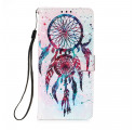 Samsung Galaxy A22 5G Akvarelli Dreamcatcher kotelo