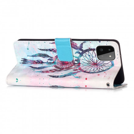 Samsung Galaxy A22 5G Akvarelli Dreamcatcher kotelo