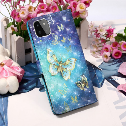 Samsung Galaxy A22 5G Gold Butterfly hihna asia
