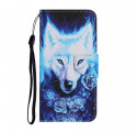 Samsung Galaxy A22 4G Case Wolf White