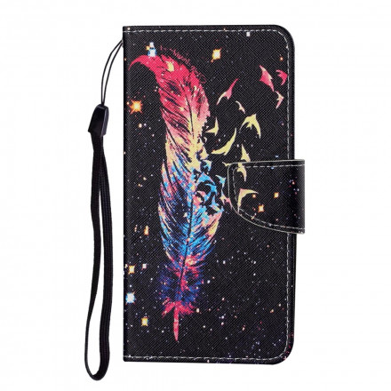 Samsung Galaxy A22 4G Feather Strap kotelo