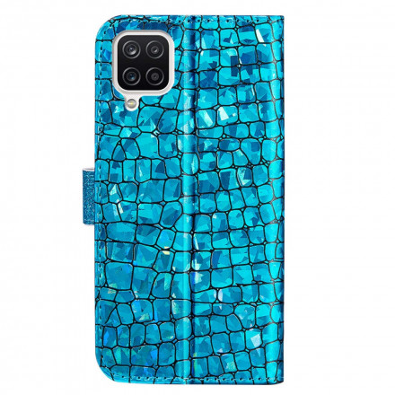 Samsung Galaxy A22 4G Croco Diamond Case