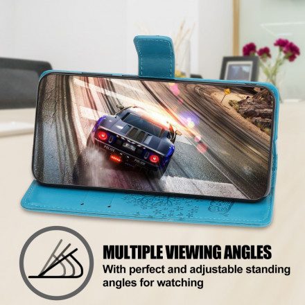 Samsung Galaxy A22 5G puu ja pöllö hihnan kotelo