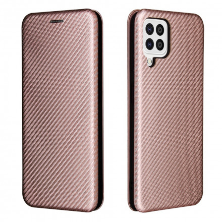 Flip Cover Samsung Galaxy A22 4G Hiilikuitukansi