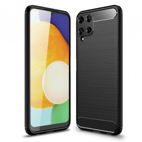 Samsung Galaxy A22 4G harjattu hiilikuitu kotelo