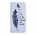 Samsung Galaxy A22 4G Case Feather ja viesti