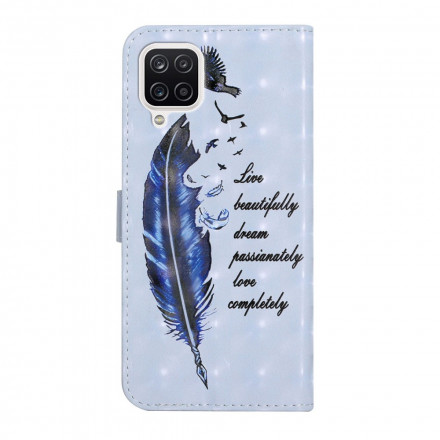Samsung Galaxy A22 4G Case Feather ja viesti