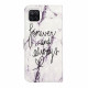 Samsung Galaxy A22 4G Marble Case ikuisesti ja aina