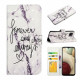 Samsung Galaxy A22 4G Marble Case ikuisesti & aina