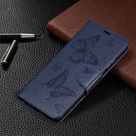 Samsung Galaxy A22 5G Case Perhoset lennossa hihnalla