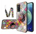 Vivo V21 5G Magneettinen haltija Patchwork asia