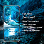 Asus ZenFone 8 IMAK läpinäkyvä kotelo