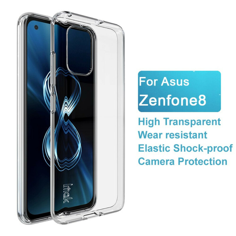 Asus ZenFone 8 IMAK läpinäkyvä kotelo