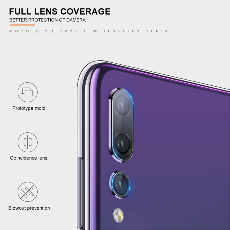 Karkaistu lasi linssi Huawei P20 Pro Mocolo -puhelimeen