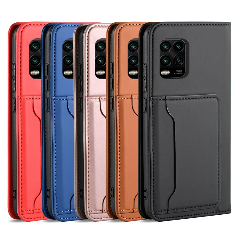 Flip Cover Xiaomi Mi 10 Lite kortin haltija