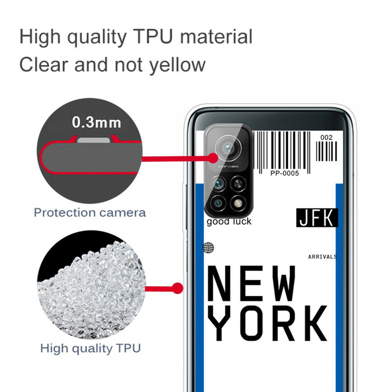 Xiaomi Mi 10T / 10T Pro Case Pass to New Yorkiin