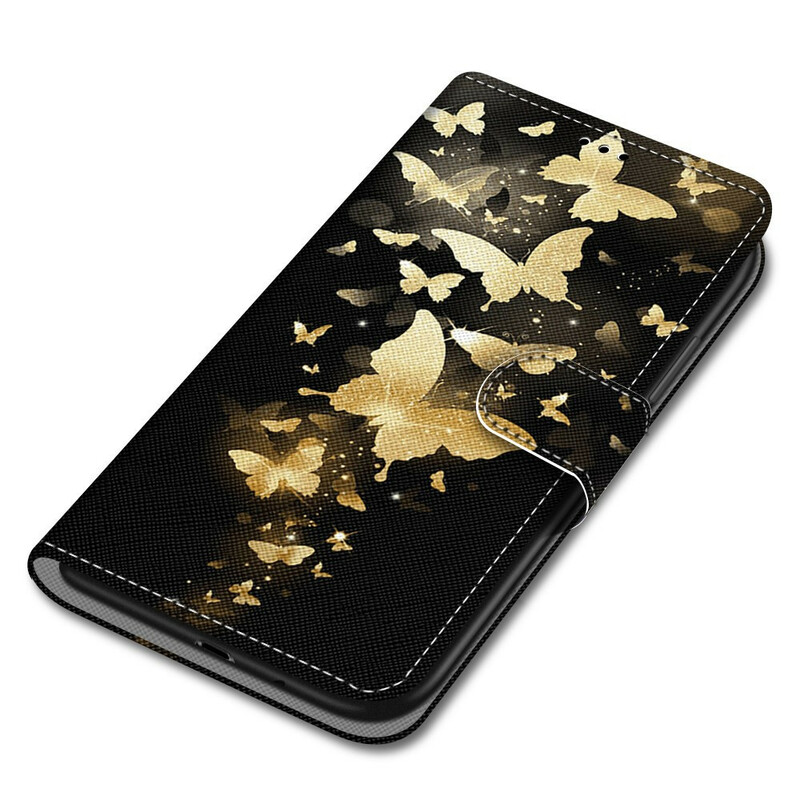 Xiaomi Mi 10T / 10T Pro Gold Butterfly kotelo