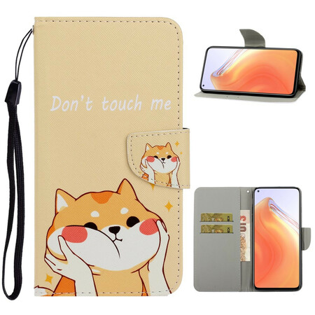 Xiaomi Mi 10T / 10T Pro Kissa Älä koske minuun hihnan kotelo