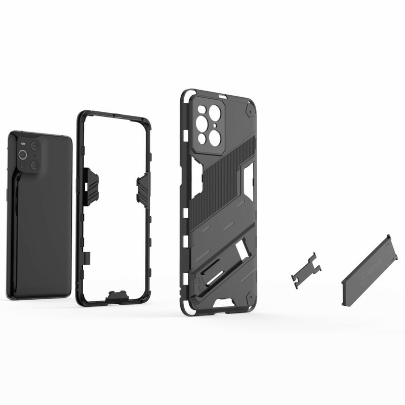 Oppo Find X3 / X3 Pro Case Irrotettava kaksi asentoa Hands Free jalusta Oppo Find X3 / X3 Pro Case Irrotettava kaksi asentoa Hands Free jalusta