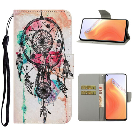 Xiaomi Mi 10T / 10T Pro Akvarelli Dreamcatcher kotelo