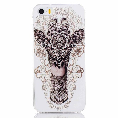 iPhone SE/5/5S Tribal kirahvi kotelo