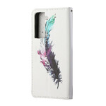 Samsung Galaxy S21 FE Feather Strap Kotelo