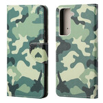 Samsung Galaxy S21 FE sotilaallinen naamiointi Case