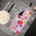 Samsung Galaxy S21 Kotelo FE love Donuts
