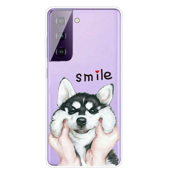 Samsung Galaxy S21 Kotelo FE Smile Dog