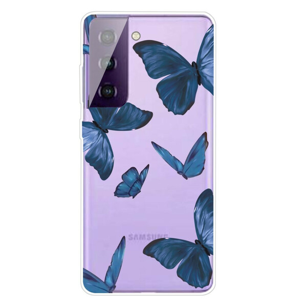 Samsung Galaxy S21 FE Kotelo Wild Butterflies