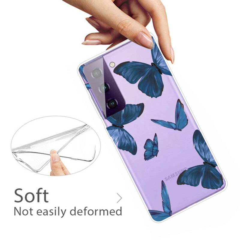 Samsung Galaxy S21 FE Kotelo Wild Butterflies