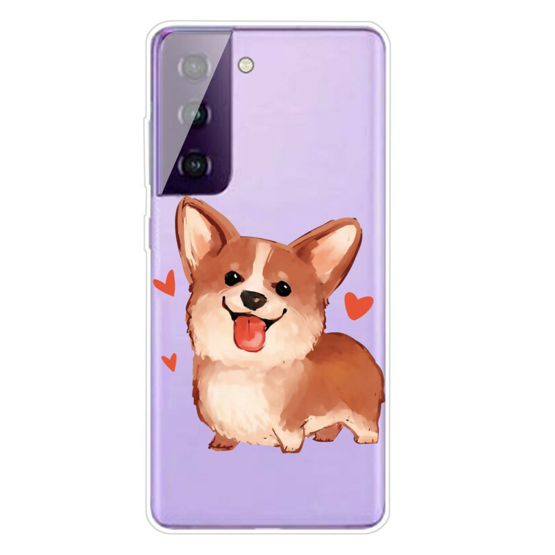 Samsung Galaxy S21 FE Kotelo Pieni koirani