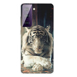 Samsung Galaxy S21 FE Joustava Tiger Case
