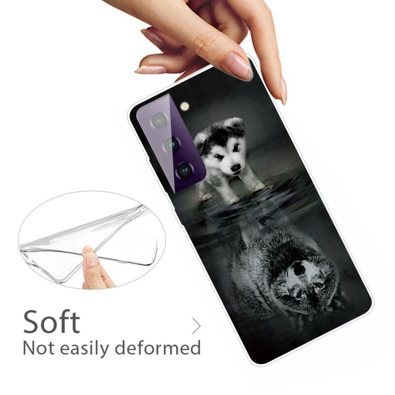 Samsung Galaxy S21 FE Puppy Dream kotelo