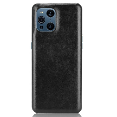 Oppo Find X3 / X3 Pro Nahkakotelo Lychee vaikutus