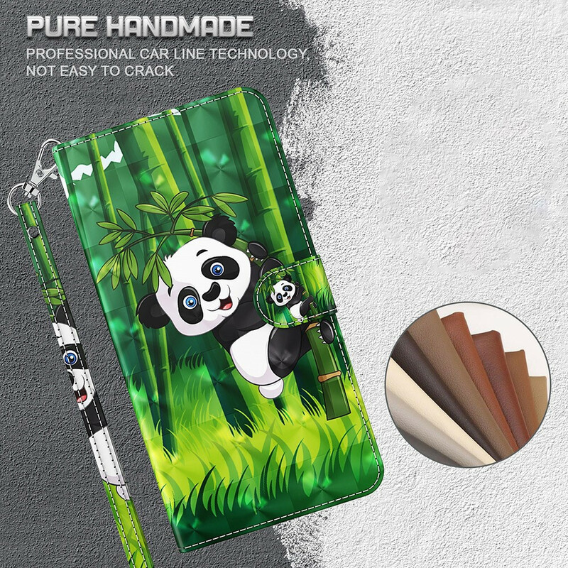 Samsung Galaxy S21 FE Panda ja bambu asia