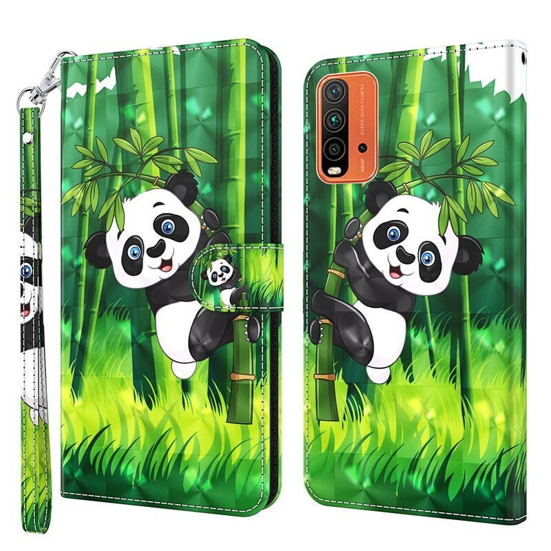 Xiaomi Redmi 9T / Note 9 Panda ja bambu asia