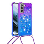 Samsung Galaxy S21 FE Silikoni Glitter & String Kotelo