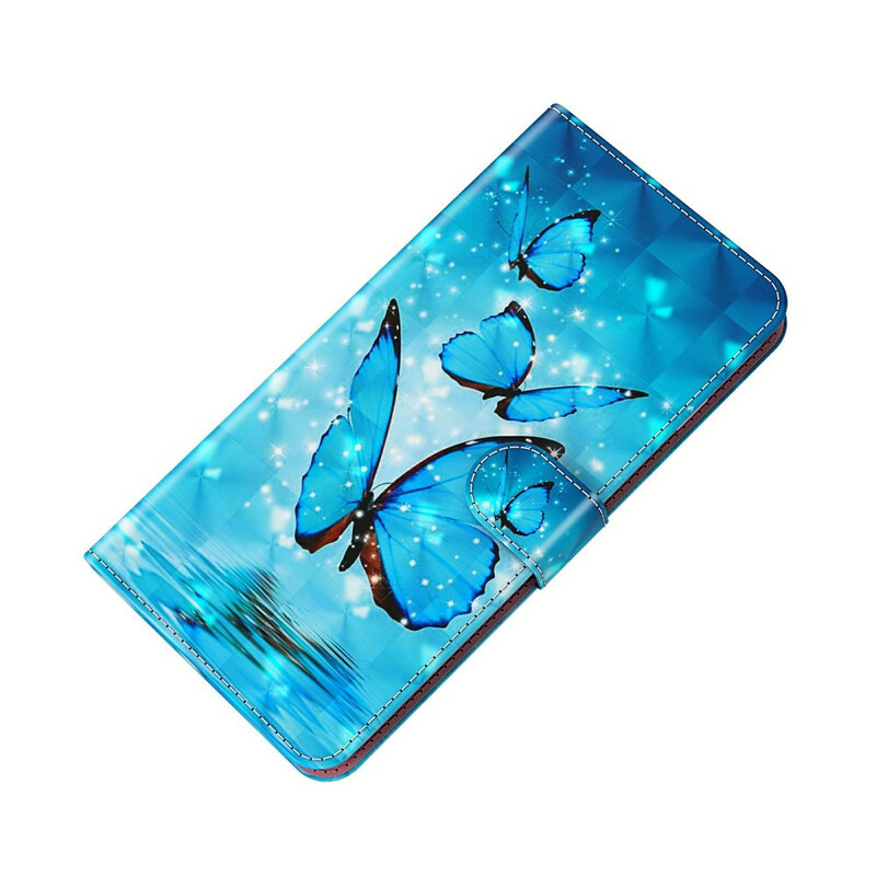 Xiaomi Redmi 9T / Note 9 Flying Blue Perhoset Case