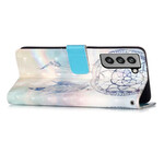 Samsung Galaxy S21 FE Akvarelli Dreamcatcher Case - kotelo