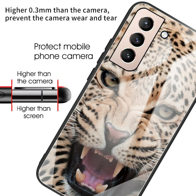 Samsung Galaxy S21 FE Leopard Hard Case