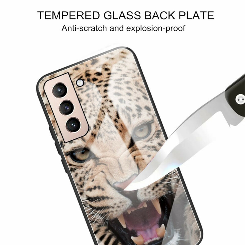 Samsung Galaxy S21 FE Leopard Hard Case