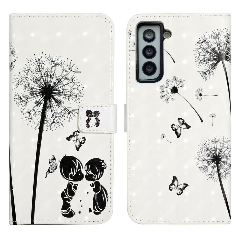 Samsung Galaxy S21 FE Case Baby Love Dandelion voikukka