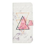 Samsung Galaxy S21 FE Glitter Triangle Kotelo