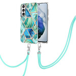 Samsung Galaxy S21 FE marmori String tapauksessa Premium