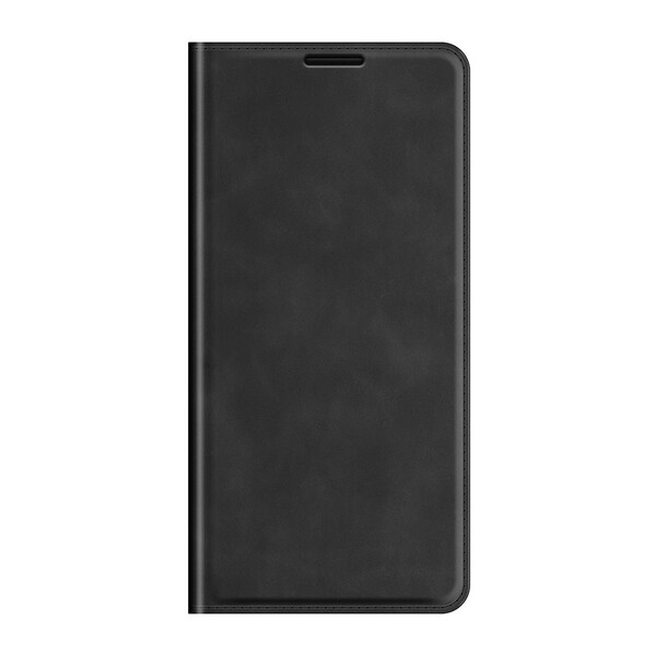 Flip Cover Oppo Find X3 Neo Nahka Effect Silky Touch