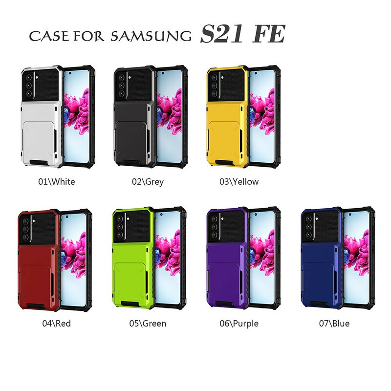 Samsung Galaxy S21 FE-korttikotelo Flip Style