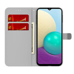 Kotelo Samsung Galaxy A02s Abstraktio Väri