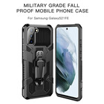 Samsung Galaxy S21 FE Robot Case vyöklipsillä varustettuna