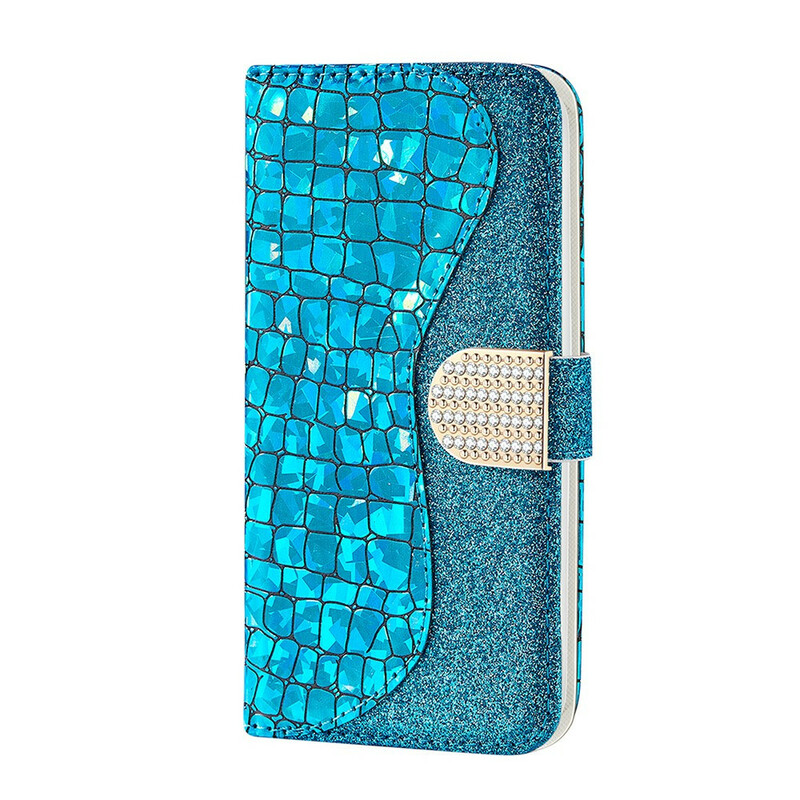 Samsung Galaxy S21 FE Croco Diamond Case